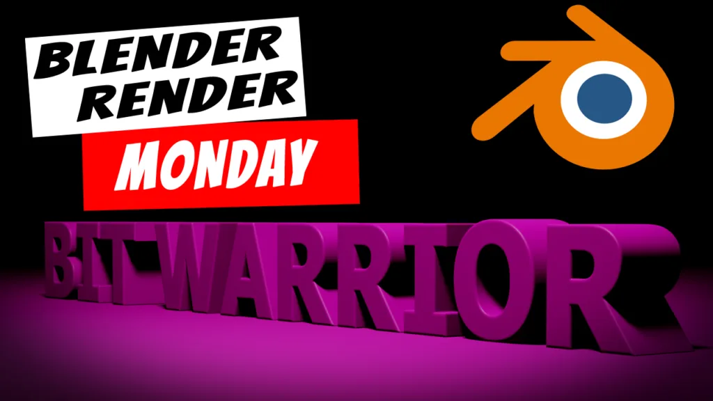 Blender Render Monday – Bit Warrior Animation